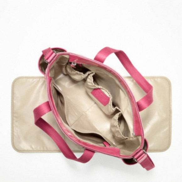 Coach Pink Patent Leather Baby Bag F19911 - Picture 3 of 16
